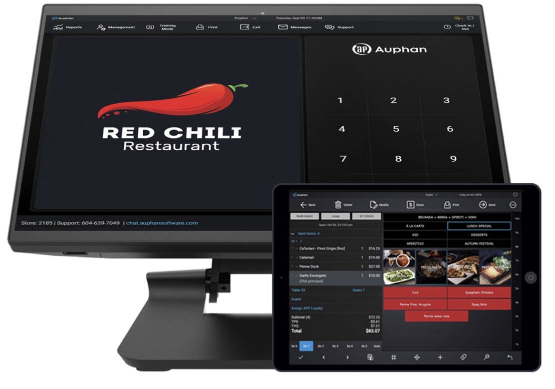 Auphan restaurant POS