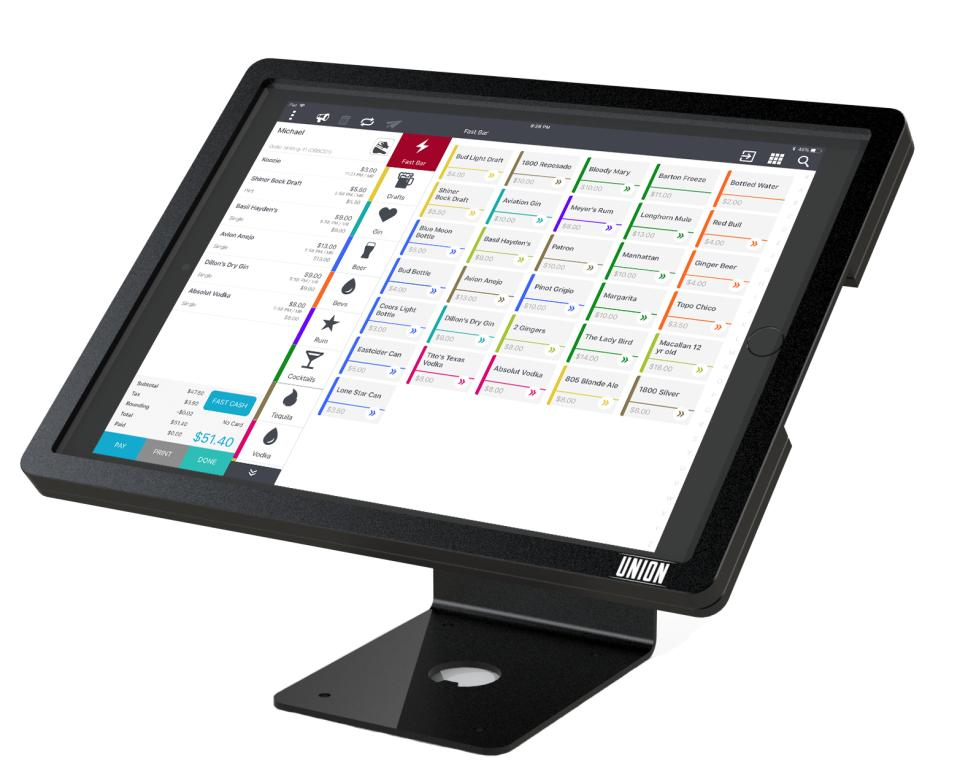 Union countertop bar POS
